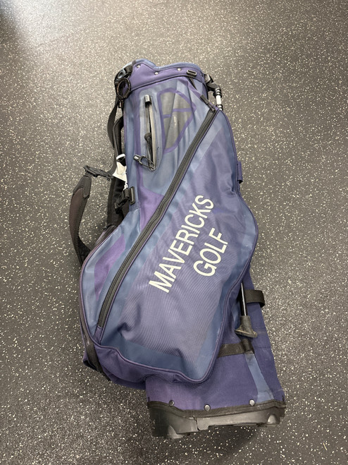 Vist Large View of Product Image Which is Used Titleist PLAYERS 4 STAND BAG Mens Stand Bag Navy Blue