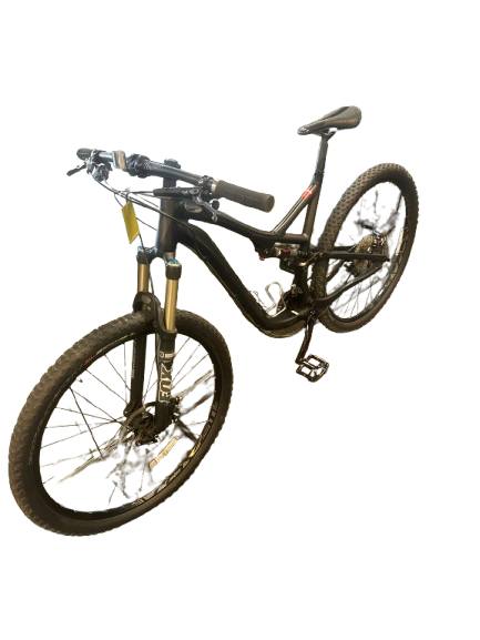 Vist Large View of Product Image Which is Used 2014 Specialized STUMPJUMPER FSR Comp EVO Mountain Bike Mens Black 53-57cm - 21-22" - XL Frame