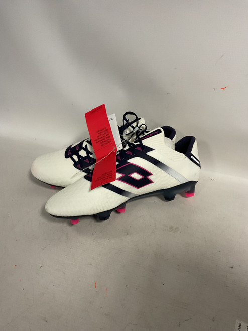 Vist Large View of Product Image Which is Used Lotto MAESTRO Soccer Cleats White Senior 9