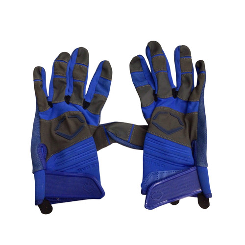 Vist Large View of Product Image Which is Used Evoshield BB/SB Batting Gloves Royal Blue SM