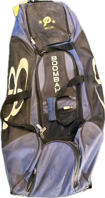 Vist Large View of Product Image Which is Used BoomBah ROLLER BAG Baseball Player Wheeled Bag Royal Blue