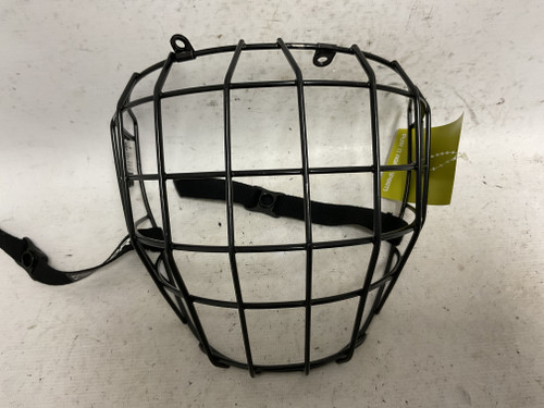 Vist Large View of Product Image Which is Used Bauer PROFILE II Hockey Wire Mask Black LG