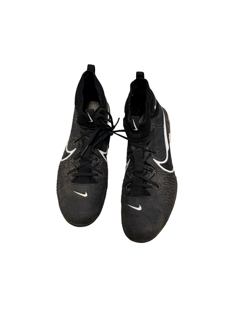 Vist Large View of Product Image Which is Used Nike ALPHA HUARACHE NXT DJ6517-001 Mens Metal Baseball Cleats Black Size 12