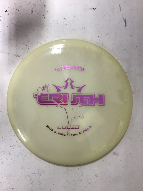 Vist Large View of Product Image Which is Used Dynamic Discs LUCID TRUTH Disc Golf Mid Range White 177g