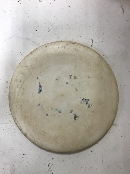 Vist Large View of Product Image Which is Used Discraft BUZZZ Disc Golf Mid Range White 175g