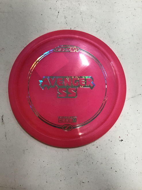 Vist Large View of Product Image Which is Used Discraft Z AVENGER SS Disc Golf Driver Pink 175g