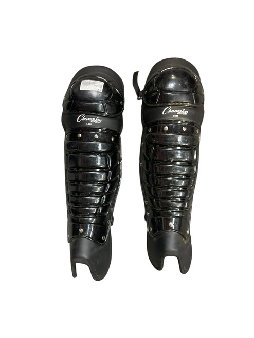 Vist Large View of Product Image Which is Used Champion Sports LG85 Umpire Leg Guards