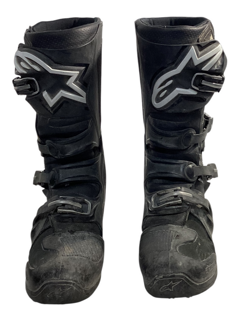 Vist Large View of Product Image Which is Used Alpine Stars TECH 7 Mens Boots Black Senior 14