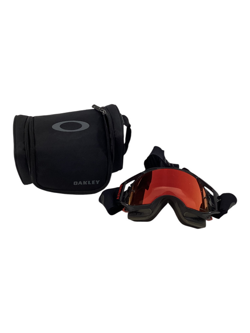 Vist Large View of Product Image Which is Used Oakley MOTO GOOGLES Adult Eyewear Black