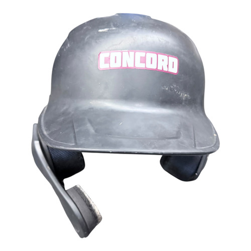 Vist Large View of Product Image Which is Used Rawlings MACHEXT JR REVA Batting Helmet w/Mask Black S/M