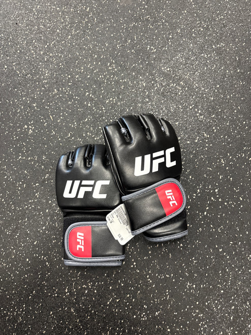 Vist Large View of Product Image Which is Used UFC MMA Gloves Black Senior