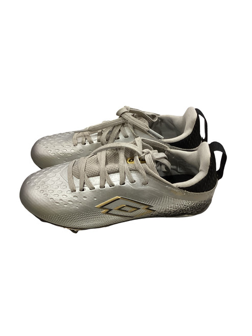 Vist Large View of Product Image Which is Used Lotto Soccer Cleats Grey Youth 13.0