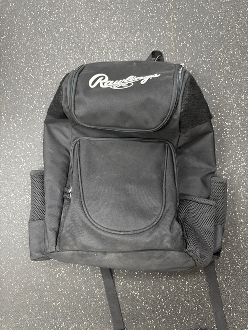 Vist Large View of Product Image Which is Used Rawlings BACKPACK BB/SB Player Backpack Black