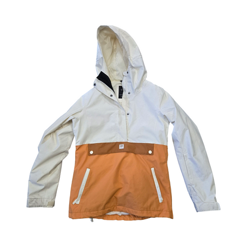 Vist Large View of Product Image Which is Used Billabong ADVENTURE 10K HOODIE JACKET Outerwear Heavy Jacket W White MD