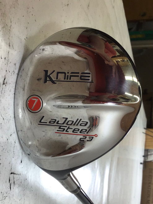 Vist Large View of Product Image Which is Used La Jolla KNIFE Mens Fairway Wood LH 7 Wood