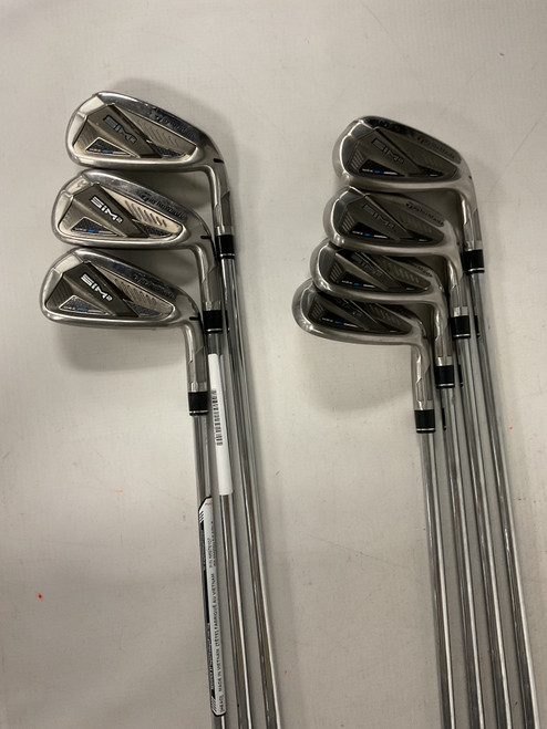 Vist Large View of Product Image Which is Used Taylormade SIM 2 MAX Mens Iron Set RH 5I-GW/AW