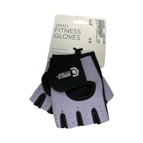 Vist Large View of Product Image Which is Used Serfas Exercise Gloves Purple SM