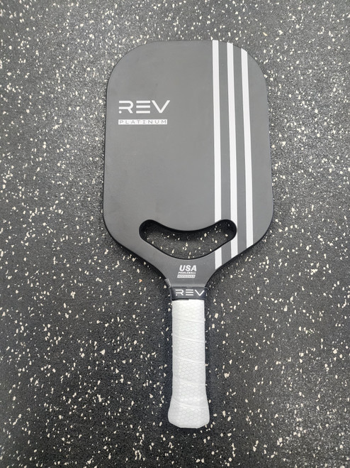 Vist Large View of Product Image Which is Used REV PLATINUM PICKLEBALL Pickleball Racquet Black