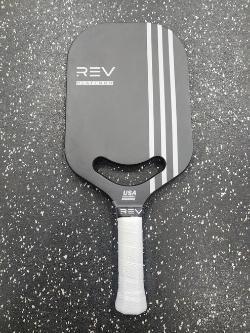 Vist Large View of Product Image Which is Used REV PLATINUM PICKLEBALL Pickleball Racquet Black
