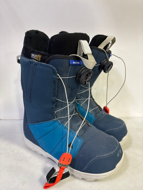 Vist Large View of Product Image Which is Used Burton IMPRINT 1 Mens Snowboard Boots Black Senior 9.5