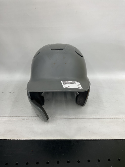 Vist Large View of Product Image Which is Used Easton Z5 Batting Helmet No Mask Grey SM