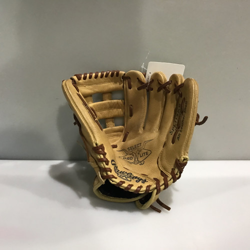 Vist Large View of Product Image Which is Used Rawlings SELECT PRO LITE BB/SB Glove RH Throw Brown 11 1/2"
