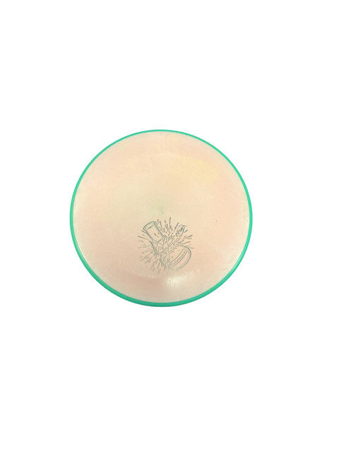 Vist Large View of Product Image Which is Used MVP LAB SECOND Disc Golf Putter Pink