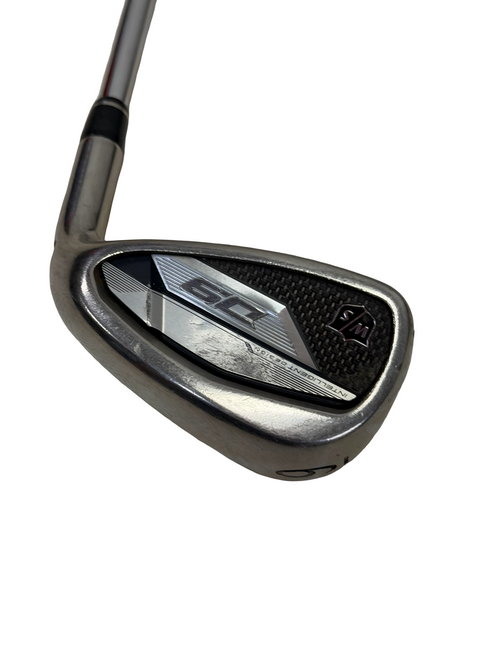 Vist Large View of Product Image Which is Used Wilson D9 Mens Individual Iron RH 9 Iron 37" w/ KBS Max Ultralite R-Flex Shaft
