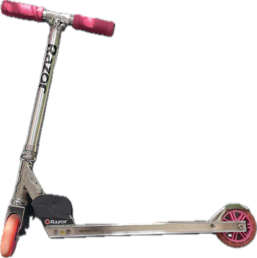 Vist Large View of Product Image Which is Used Razor PINK Scooter Red