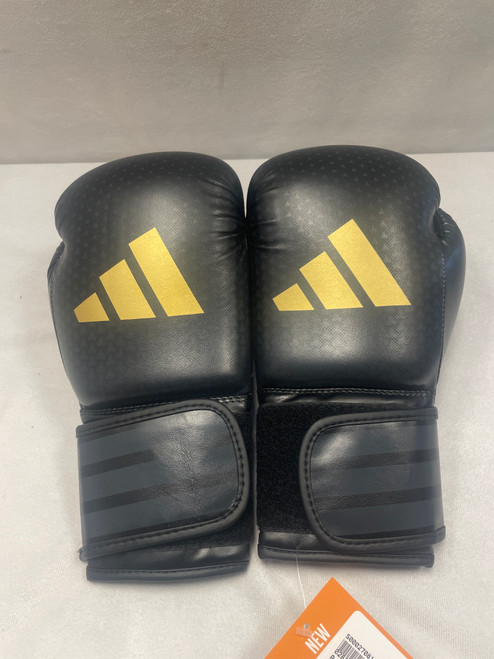 Vist Large View of Product Image Which is Used Adidas Boxing Gloves Black MD