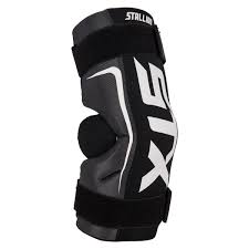 Vist Large View of Product Image Which is New STX STALLION 50 ARM PADS Lacrosse Arm Pads/Guards Black XXS