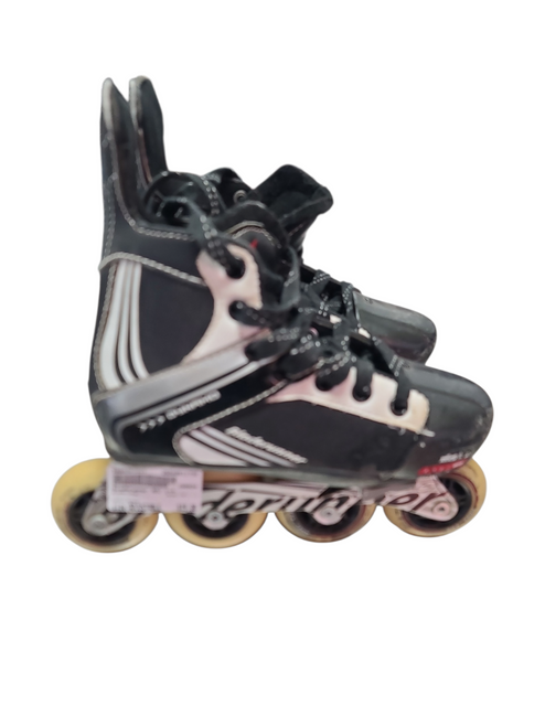 Vist Large View of Product Image Which is Used Bladerunner ADJ 1-4 Junior Rec Fitness Skates Black Adjustable