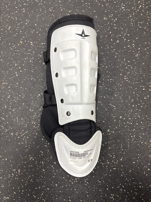 Vist Large View of Product Image Which is Used All-Star LGB3 BB/SB Shin/Foot Protector White