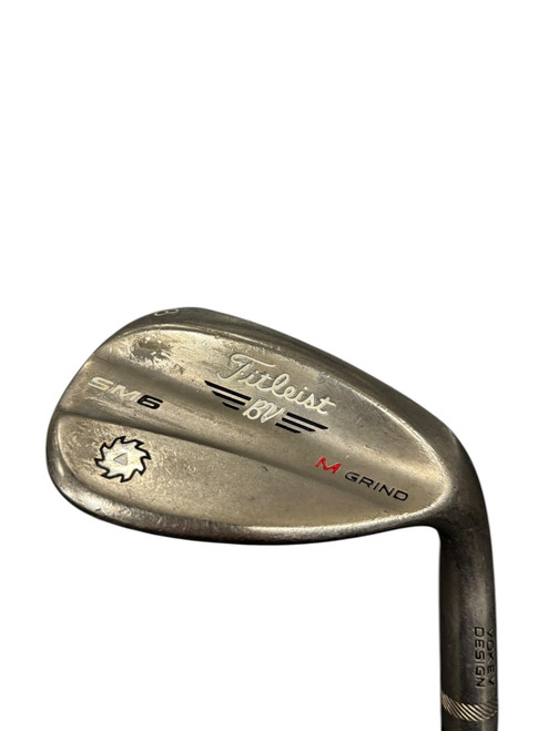 Vist Large View of Product Image Which is Used Titleist SM6 M GRIND Golf Wedge Mens RH 58 Degree