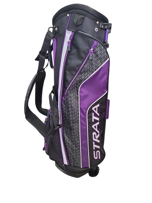 Vist Large View of Product Image Which is Used Strata Womens Stand Bag Purple