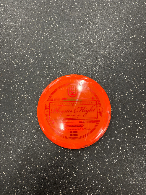 Vist Large View of Product Image Which is Used Dynamic Discs OPTO COMPASS HANDEYE POF Disc Golf Driver Orange