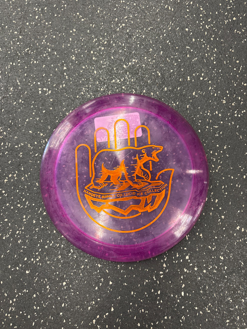 Vist Large View of Product Image Which is Used Dynamic Discs CRIMINAL HANDEYE LUCID ICE Disc Golf Driver Purple
