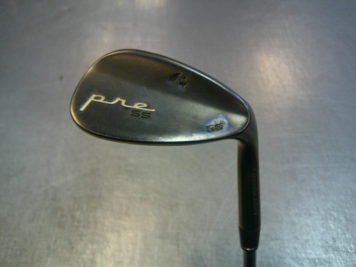 Vist Large View of Product Image Which is Used Pinemeadow PRE SS Golf Wedge Mens RH 56 Degree