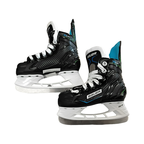 Vist Large View of Product Image Which is Used Bauer XLP Youth Hockey Skate Youth 09.0