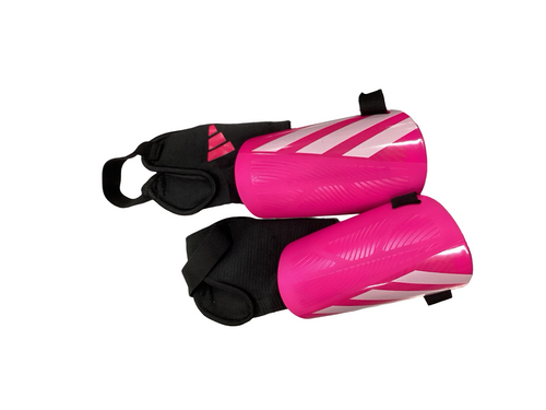 Vist Large View of Product Image Which is Used Adidas Soccer Shin Guards Youth Pink Youth