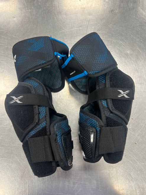 Vist Large View of Product Image Which is Used Bauer X S21 Senior Elbow Pads LG