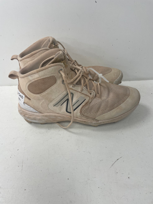 Vist Large View of Product Image Which is Used New Balance LAX Cleats Mens White Senior 10