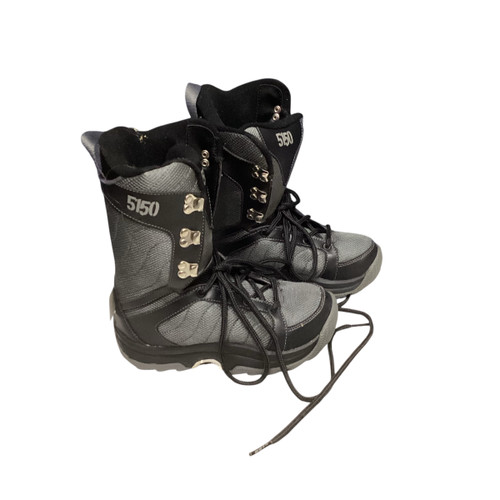 Vist Large View of Product Image Which is Used 5150 BRIGADE Boys Snowboard Boots Black Junior 03