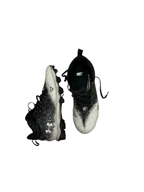 Vist Large View of Product Image Which is Used Under Armour BB CLEAT MID BB/SB Cleats Black Senior 8