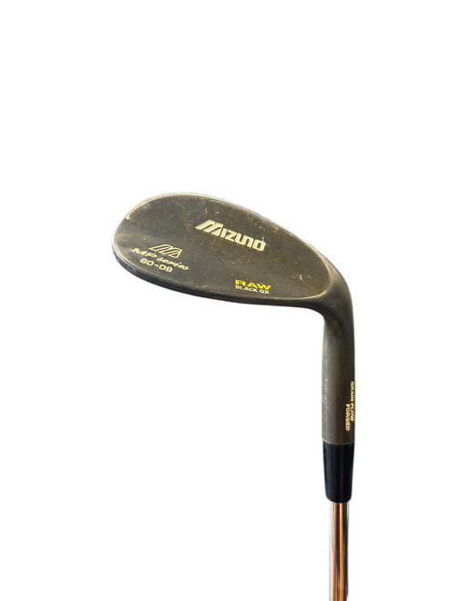 Vist Large View of Product Image Which is Used Mizuno RAW BLACK OX Golf Wedge Mens RH 60 Degree