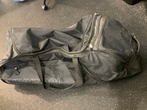 Vist Large View of Product Image Which is Used Marucci CATCHER EQ BAG BB/SB Team Wheeled Bag Black