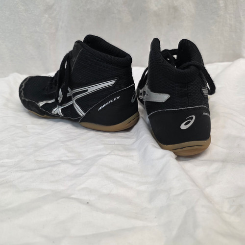 Vist Large View of Product Image Which is Used Asics MATFLEX Wrestling Shoes Black Junior 05