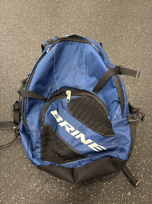Vist Large View of Product Image Which is Used Brine Player Backpack Navy Blue