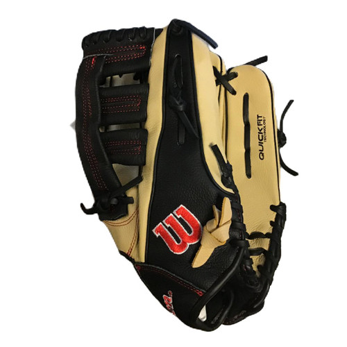 Vist Large View of Product Image Which is Used Wilson A500 Baseball Glove RH Throw Tan 12.5"