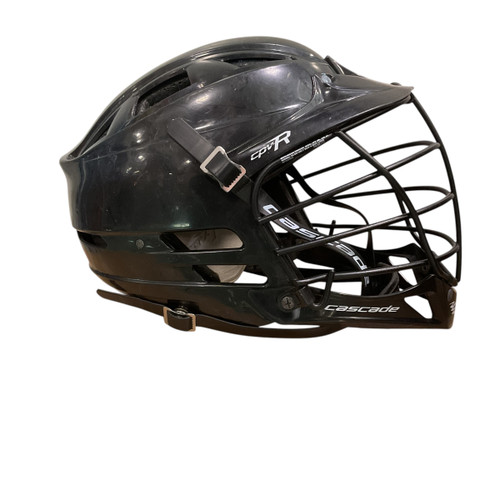 Vist Large View of Product Image Which is Used Cascade CPV-R Lacrosse Helmet Black M/L